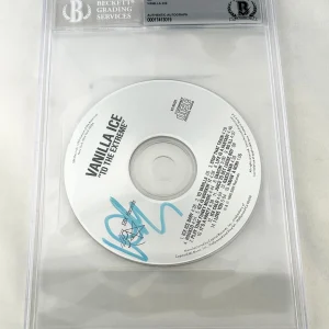 Vanilla Ice Signed CD To The Extreme Beckett BAS 1 COA