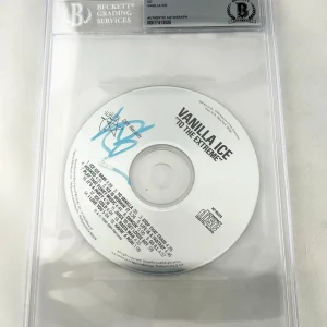 Vanilla Ice Signed CD To The Extreme Beckett BAS COA