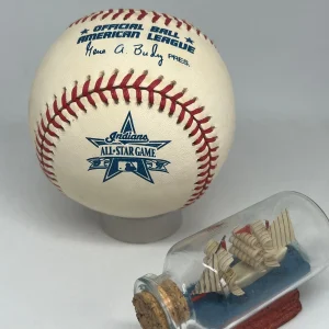 Rawlings Official 1997 All Star Variant Logo Baseball Unsigned Rare Indians U346