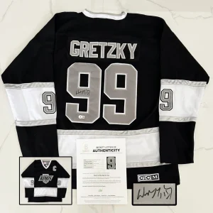 Wayne Gretzky Signed Jersey Los Angeles Kings Beckett BAS COA