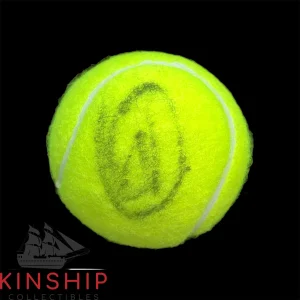 Novak Djokovic signed Wilson Tennis Ball JSA COA Rare Bold Auto 3561