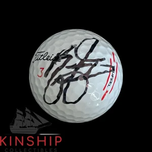 Rickie Fowler signed Waste Management Logo Golf Ball JSA COA Masters Auto A3655