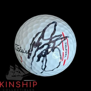 Rickie Fowler signed Waste Management Logo Golf Ball JSA COA Masters Auto A3654