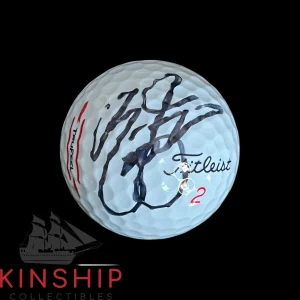 Rickie Fowler signed Waste Management Logo Golf Ball JSA COA Masters Auto A3653