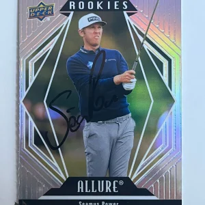 Seamus Power signed 2024 Upper Deck Allure Trading Card Golf Auto R67