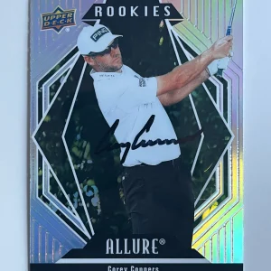 Corey Conners signed 2024 Upper Deck Golf Trading Card PGA Masters Auto R105