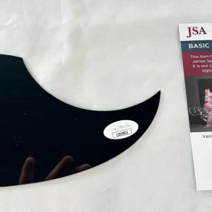 AJ McLean Signed Acoustic Pickguard JSA COA