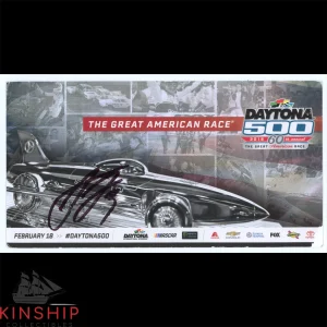 Austin Dillon signed 2018 Daytona 500 Ticket JSA COA NASCAR Auto Rare Z2167