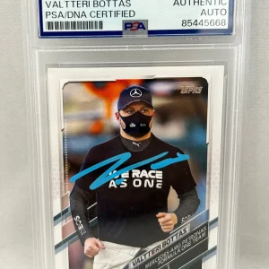 Valtteri Bottas Signed Card 2021 Topps Formula 1 #44 PSA/DNA COA