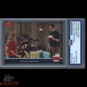 Jim Parsons signed Big Bang Theory Trading Card PSA DNA Slabbed Auto C3894