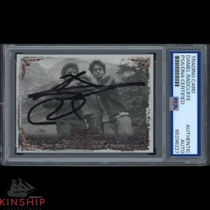 Daniel Radcliffe signed Artbox Trading Card PSA DNA Slab Harry Potter Auto C3904