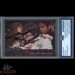Daniel Radcliffe signed Artbox Trading Card PSA DNA Slab Harry Potter Auto C3906