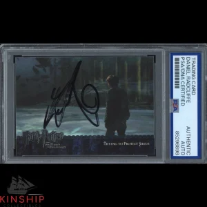 Daniel Radcliffe signed Artbox Trading Card PSA DNA Slab Harry Potter Auto C3911