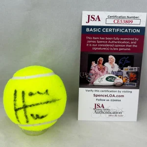 Hubert Hurkacz Signed Tennis Ball JSA COA
