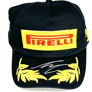 Liam Lawson Hand Pirelli Hat Redbull Driver Formula 1 F1 Beckett BAS 2
