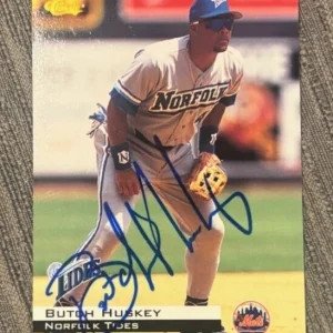 1994 Classic Butch Huskey signed autographed card Norfolk Tides #40