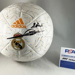 Zinedine Zidane Signed Soccer Ball Real Madrid Futbol PSA/DNA 1 COA