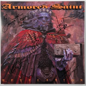 Armored Saint JSA Autograph Signed Album Vinyl Record Revelation