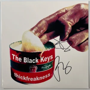 The Black Keys Signed Autograph JSA Record Album Vinyl Thickfreakness