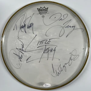 Little Texas Autograph Fully Signed Drum Head JSA COA Drumhead Stage Played