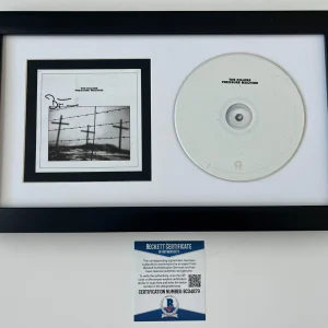 BRANDON FLOWERS SIGNED THE KILLERS PRESSURE MACHINE FRAMED MATTED CD BECKETT COA