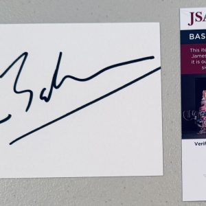 Peter Jackson Signed Autographed 4x6 Card JSA Cert Lord Of The Rings