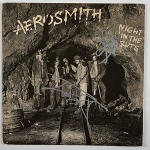 Aerosmith JSA Signed Autograph Record Vinyl Nigh In The Ruts