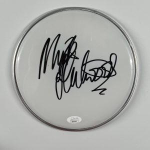 Mick Fleetwood Mac JSA Signed Autograph Drumhead