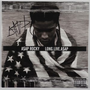 A$AP Rocky JSA Signed Autograph Record Album Long Live ASAP