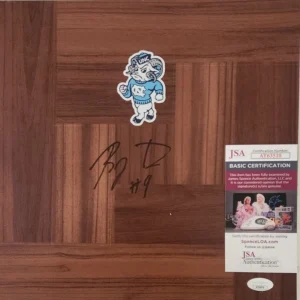 RJ Davis Signed Floorboard w/ JSA COA #AT63510 UNC North Carolina Tar Heels