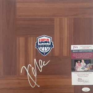 Khris Middleton Signed Floorboard w/ JSA COA #AJ63395 Team USA Milwaukee Bucks