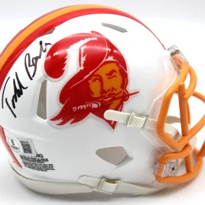 Todd Bowles Signed Tampa Bay Buccaneers Mini Football Helmet w/Beckett BR63107