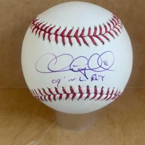 MIKE SANDLOCK BROOKLYN DODGERS/PIRATES SIGNED AUTOGRAPHED N.L. BASEBALL W/COA