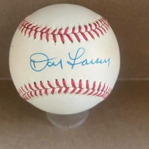 DON LARSEN NY YANKEES SIGNED AUTO VINTAGE A.L. BASEBALL BECKETT AUTH
