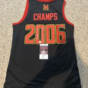 MARYLAND TERRAPINS- BRENDA FRESE SIGNED AUTOGRAPH JERSEY JSA COA BASKETBALL