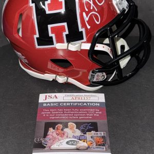 Ryan Fitzpatrick Signed Autographed Harvard Crimson Mini Helmet JSA COA