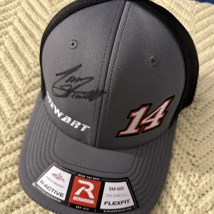 Tony Stewart hand SIGNED Hat Racing Autographed NASCAR S/M Size