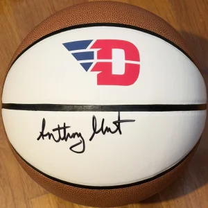 Anthony Grant Signed Autographed Dayton Flyers Logo Basketball JSA COA