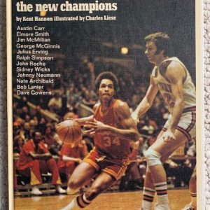 BASKETBALL THE NEW CHAMPIONS VINTAGE HARDCOVER BOOK 1980 AMAZING CONDITION