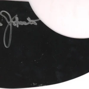 BRUCE JOHNSTON BEACH BOYS SIGNED AUTOGRAPH ACOUSTIC PICKGUARD ACOA GUITAR
