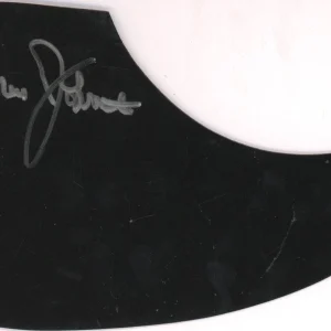 BRUCE JOHNSTON BEACH BOYS SIGNED AUTOGRAPH ACOUSTIC PICKGUARD ACOA GUITAR