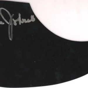 BRUCE JOHNSTON BEACH BOYS SIGNED AUTOGRAPH ACOUSTIC PICKGUARD ACOA GUITAR