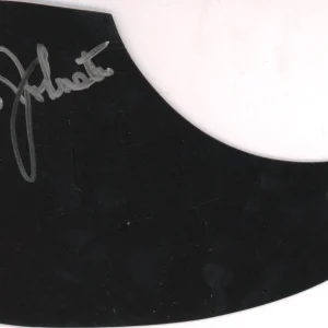BRUCE JOHNSTON BEACH BOYS SIGNED AUTOGRAPH ACOUSTIC PICKGUARD ACOA GUITAR