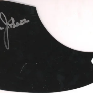 BRUCE JOHNSTON BEACH BOYS SIGNED AUTOGRAPH ACOUSTIC PICKGUARD ACOA GUITAR