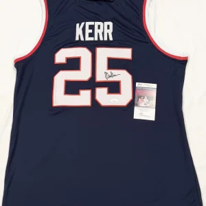 Steve Kerr Signed Autographed Arizona Wildcats Jersey JSA COA