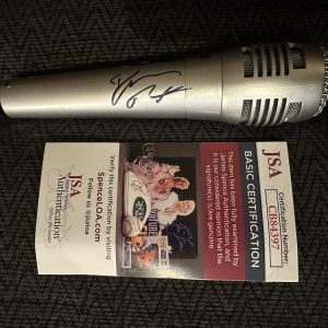 Singer Darius Rucker Signed Mic Microphone JSA Authentication COA