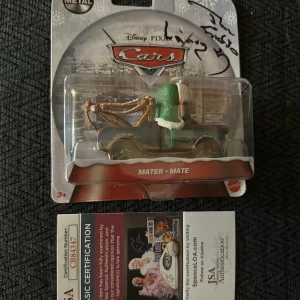 Larry The Cable Guy Signed 1:64 Diecast JSA Authenticated COA Tow Mater Cars