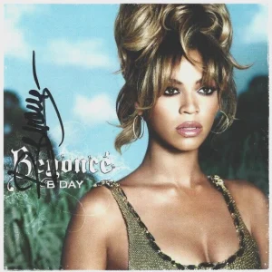 Beyonce REAL hand SIGNED B'Day CD #2 JSA LOA Autographed RARE Destiny's Child