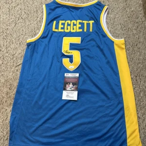PITTSBURGH PANTHERS- ISHMAEL LEGGETT SIGNED AUTOGRAPH JERSEY JSA COA BASKETBALL