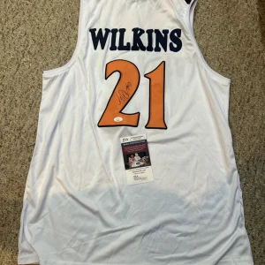 VIRGINIA CAVALIERS- ISAIAH WILKINS SIGNED AUTOGRAPH JERSEY JSA COA BASKETBALL